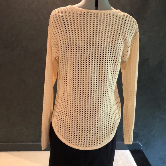 Jeanne Pierre Open Knit, Cream Seeater - Picture 4 of 8